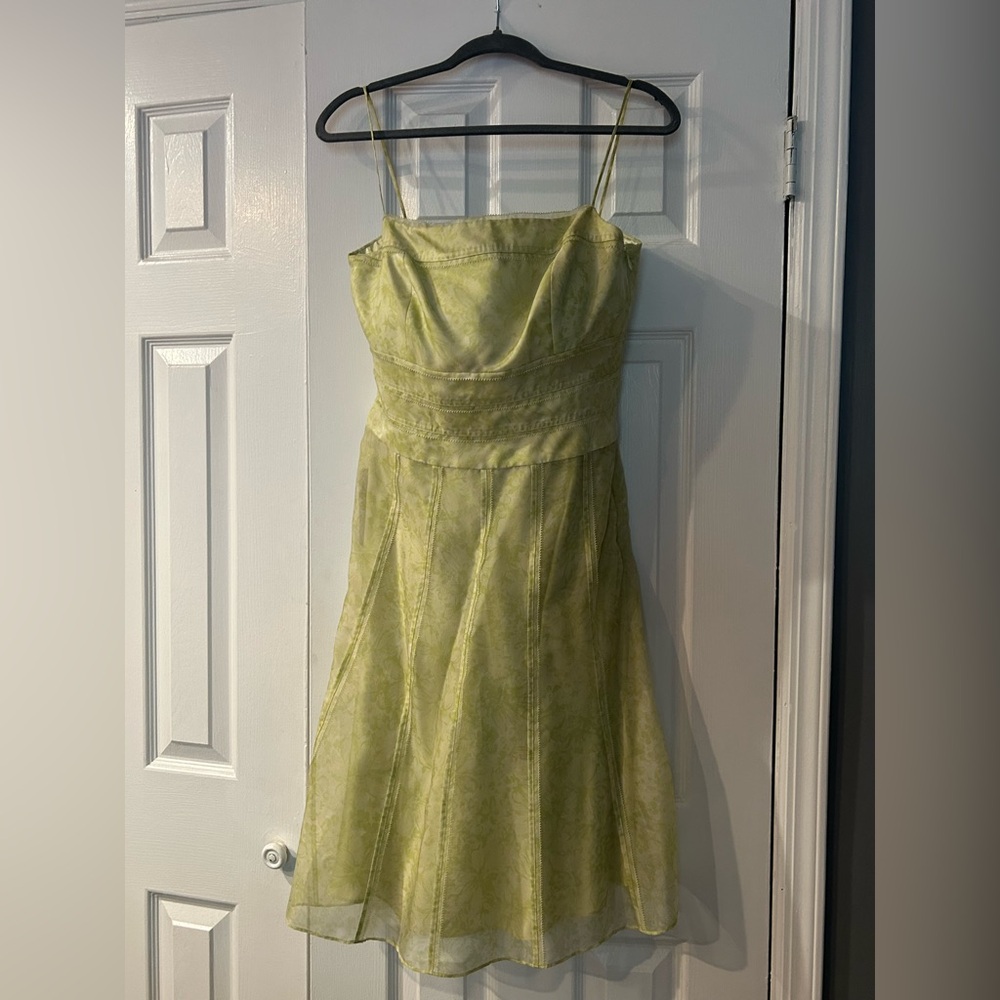 Vintage Ann Taylor strappy spring/summer midi dress. Never worn. NYT.